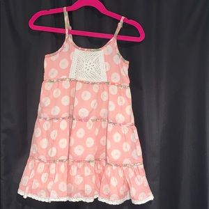 Pink toddler dress